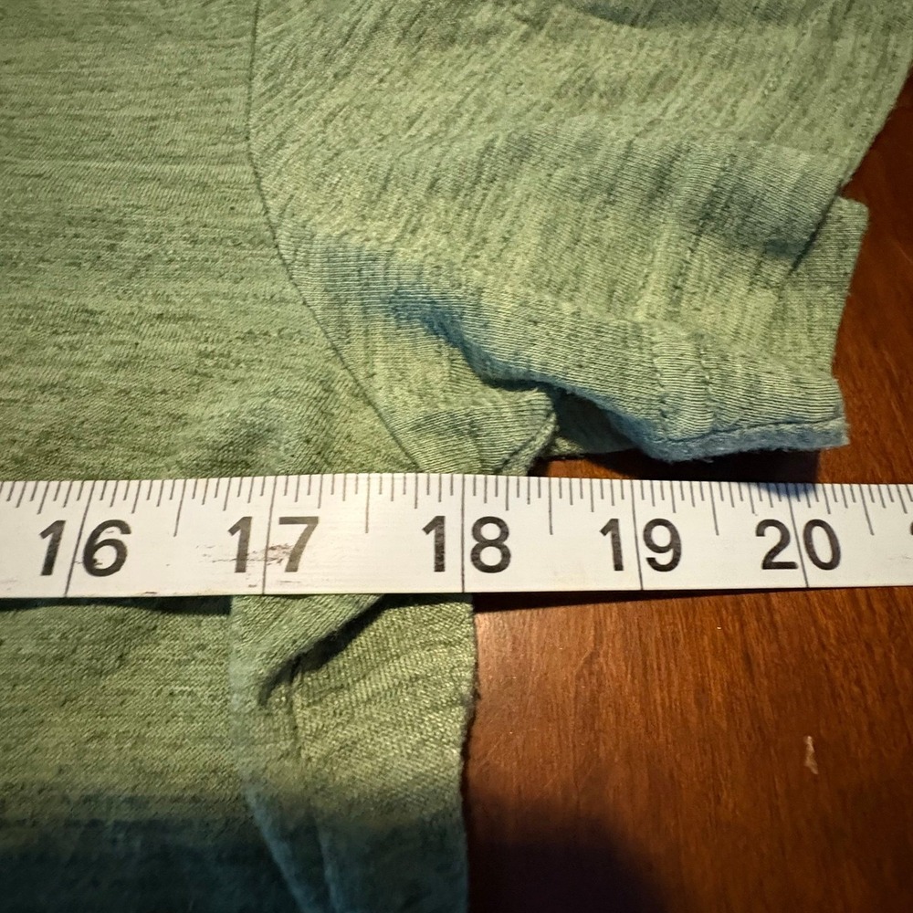 Hurley T-Shirt Size Small‎ Green Heather Logo Surf Skate Casual Short Sleeve Tee - Picture 3 of 3